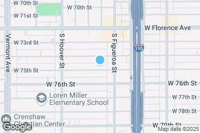 Map image of the property - 533 W. 75th Street