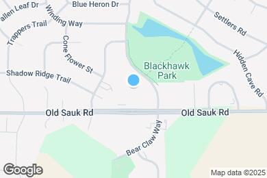 Map image of the property - Blackhawk Trails Apartments