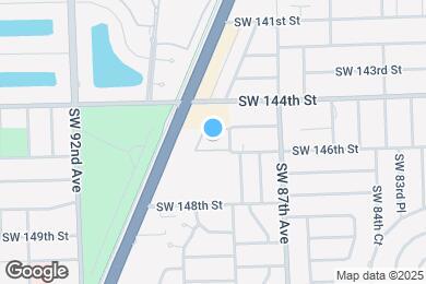 Map image of the property - 14500 SW 88th Ave