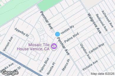 Map image of the property - 1813 Penmar Ave
