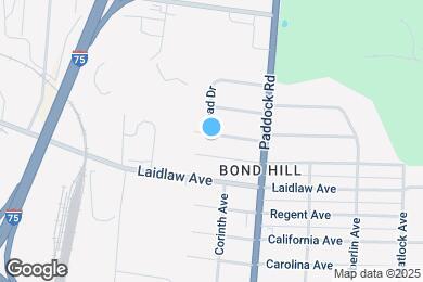 Map image of the property - 1115 Rossmore Ave