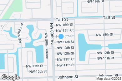 Map image of the property - 8841 NW 14th St