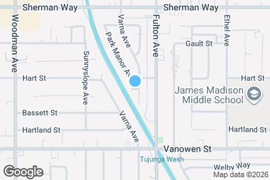 Map image of the property - 6943 Nagle Ave