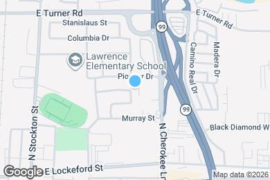 Map image of the property - 500 Sonora Ave