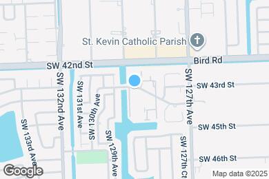 Map image of the property - 12840 SW 43rd Dr