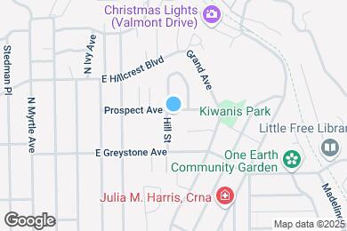 Map image of the property - 400 Prospect Ave