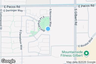 Map image of the property - 2721 E Le Grand Loop