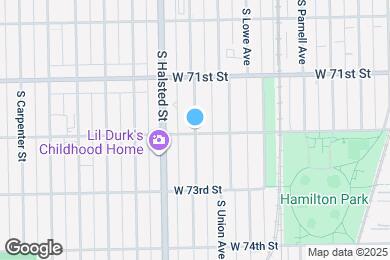 Map image of the property - 7154 S Emerald Ave