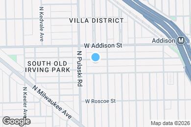 Map image of the property - 3925 W Eddy St