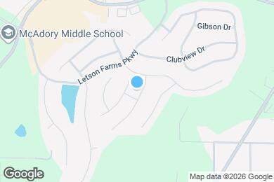 Map image of the property - 6321 Overlook Dr