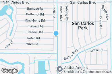 Map image of the property - 18631 Oriole Rd
