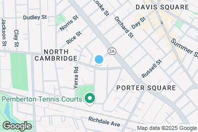 Map image of the property - 55 Rindge Ave