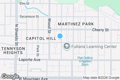 Map image of the property - 301 N Grant Ave