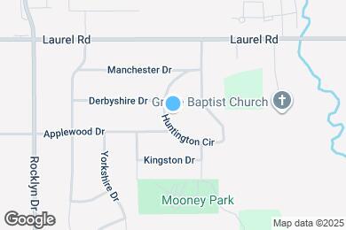 Map image of the property - 1891 Huntington Cir