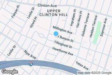 Map image of the property - 314 W Runyon St