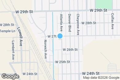 Map image of the property - 2631 Atlanta Ave