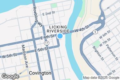 Map image of the property - 418 Garrard St