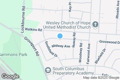 Map image of the property - 1261 Grovewood Dr