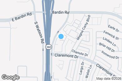 Map image of the property - Arioso Apartments and Townhomes