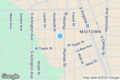 Map image of the property - 218 Reno Ave