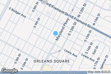 Map image of the property - 310 S Maryland Pky