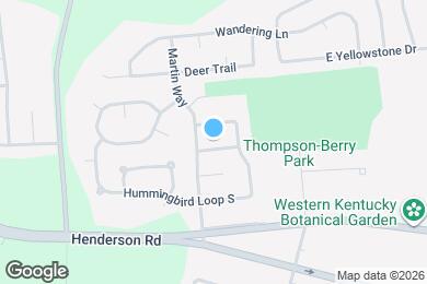 Map image of the property - 3301 Bobwhite Ave