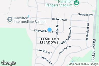 Map image of the property - 899 Cherrydale Ave