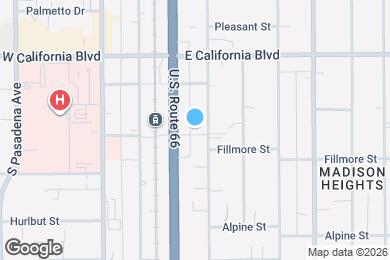 Map image of the property - 191 Fillmore St