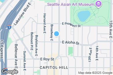 Map image of the property - 913 10th Ave E