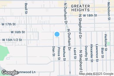 Map image of the property - 1521 Prince St