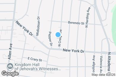 Map image of the property - 1755 Craig Ave