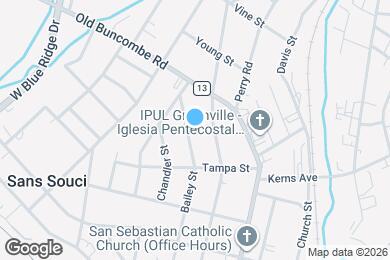 Map image of the property - 318 Bailey St