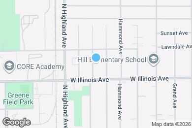 Map image of the property - 721 N May St