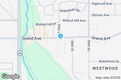 Map image of the property - 5832 Grand Ave