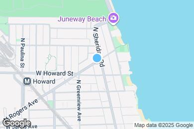 Map image of the property - 7620 N Sheridan Rd