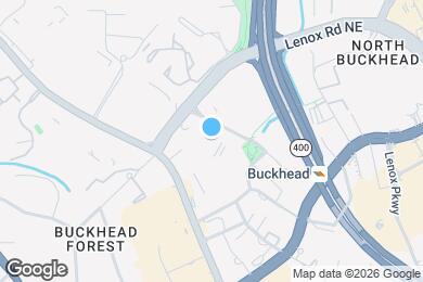 Map image of the property - 3336 Peachtree Rd NE