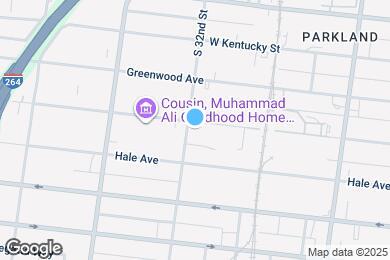 Map image of the property - 1105 S 32nd St