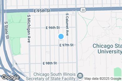 Map image of the property - 9647 S Forest Ave