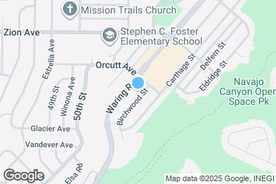 Map image of the property - 6462 Birchwood St