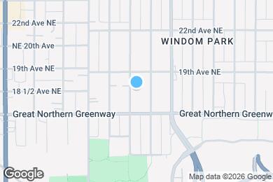 Map image of the property - 1827 Buchanan St NE