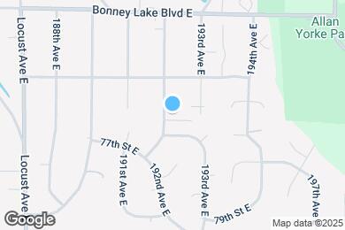 Map image of the property - 7520 192nd Ave E