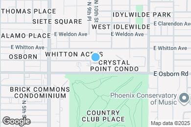 Map image of the property - 1014 E Osborn Rd