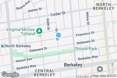 Map image of the property - 1810 Francisco St