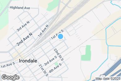 Map image of the property - 2332 2nd Ave S