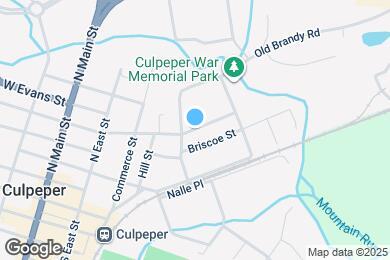 Map image of the property - 697 E Piedmont St