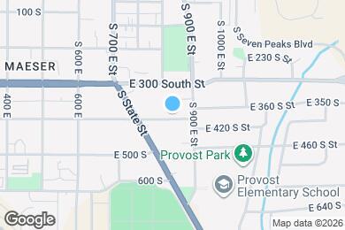 Map image of the property - 839 400 S