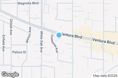 Map image of the property - 17601 Tarzana St