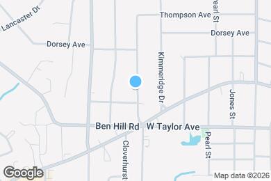 Map image of the property - 2933 Cloverhurst Dr