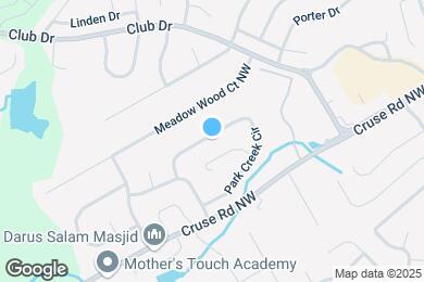Map image of the property - 1160 Park Creek Cir