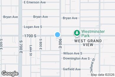 Map image of the property - 1716 S 900 E